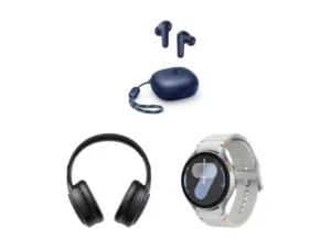 fones Bluetooth e Samsung Galaxy Watch7 com até 49% de desconto neste sábado