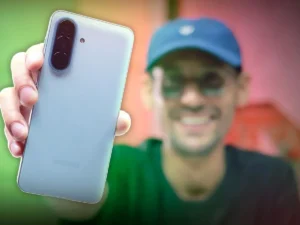 Galaxy A57 chega mais fino mas o detalhe na câmera barra quem esperava zoom real