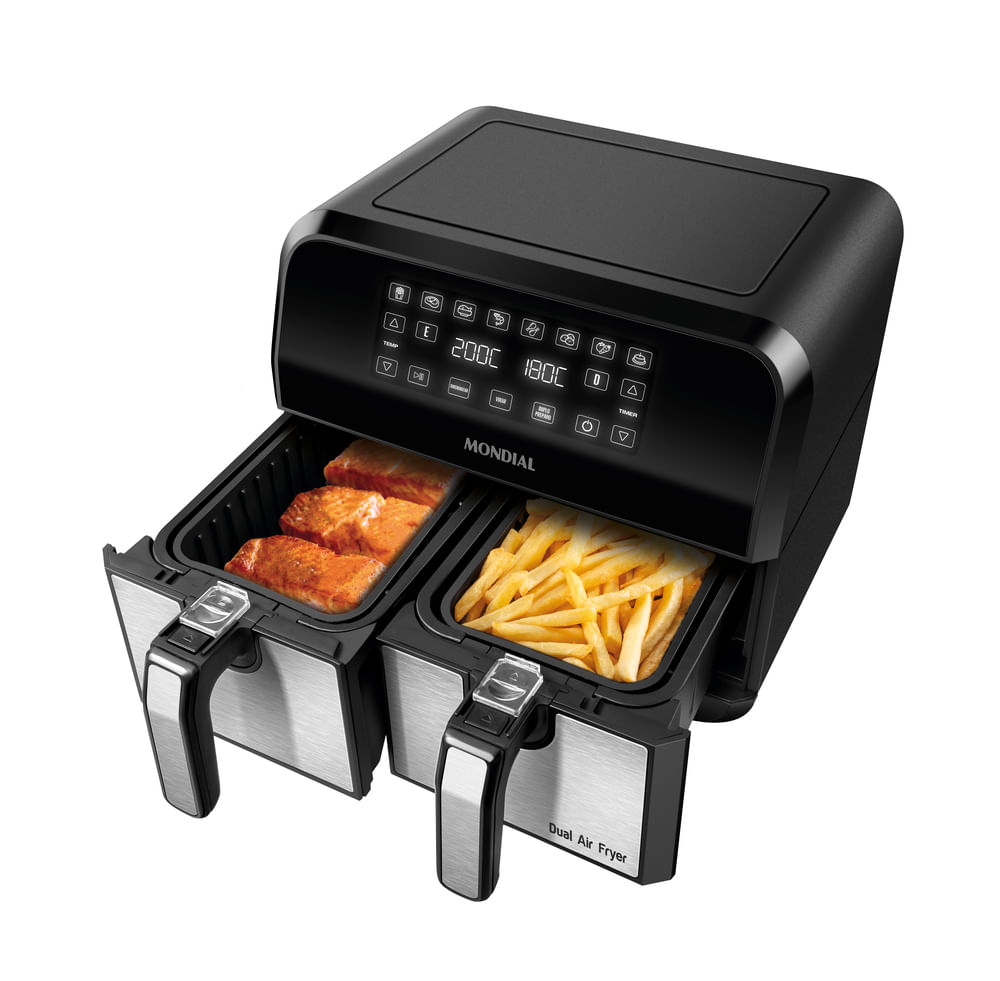 Mondial Air Fryer Dual AFD-01-BI