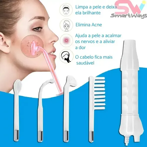 Alta Frequência Portátil Smartways (4 eletrodos)