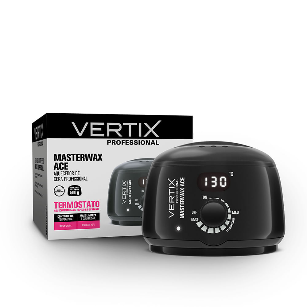 Aquecedor de Cera Profissional Vertix 500g