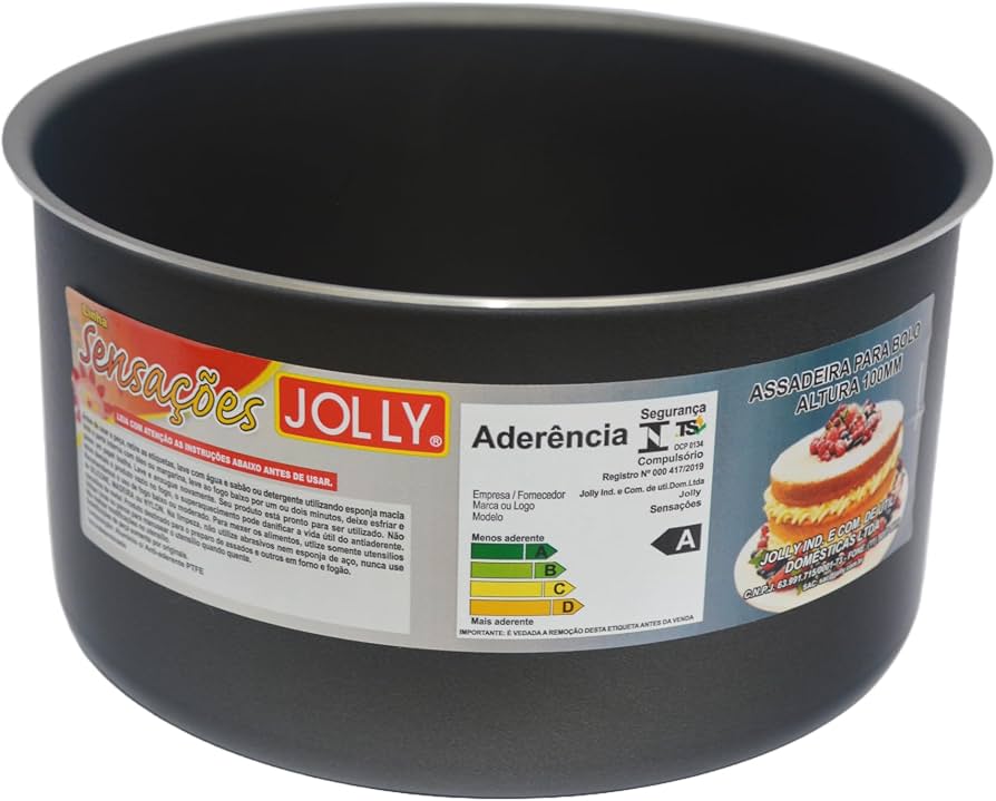 Assadeira Redonda Extra Alta Jolly