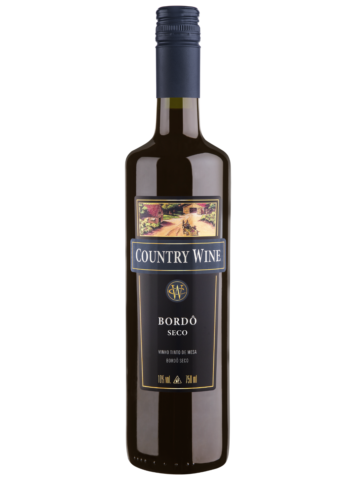 Aurora Country Wine Bordô Seco 750ml