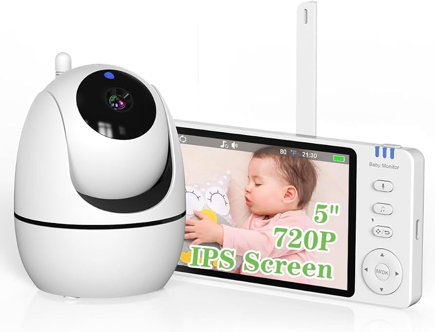 Babá Eletrônica Tela 5" 1080p