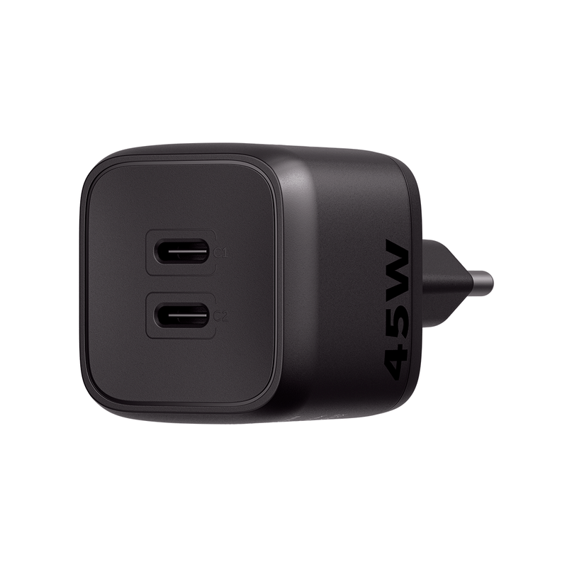 Carregador Intelbras EC 20 Power 45W GaN USB-C