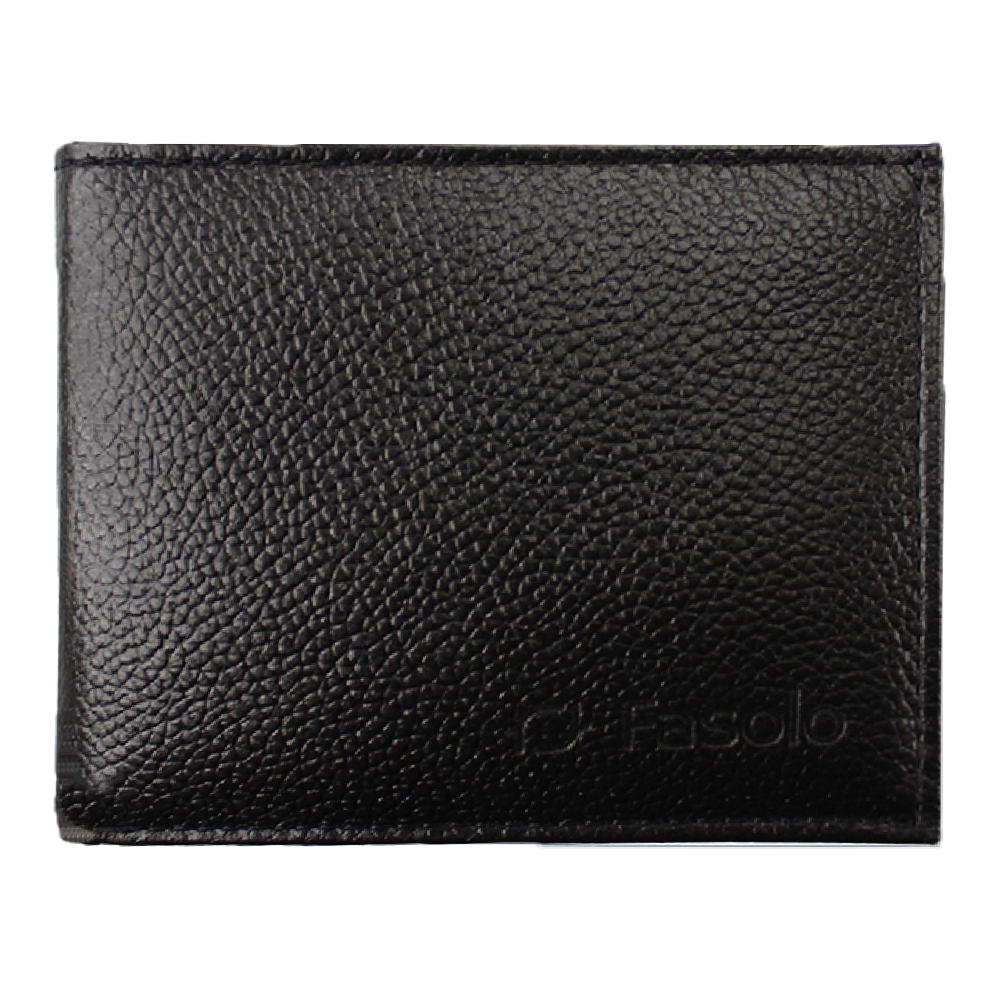 Carteira Masculina de Couro Fasolo H007
