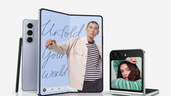 Celular dobrável Galaxy Z Flip e Z Fold