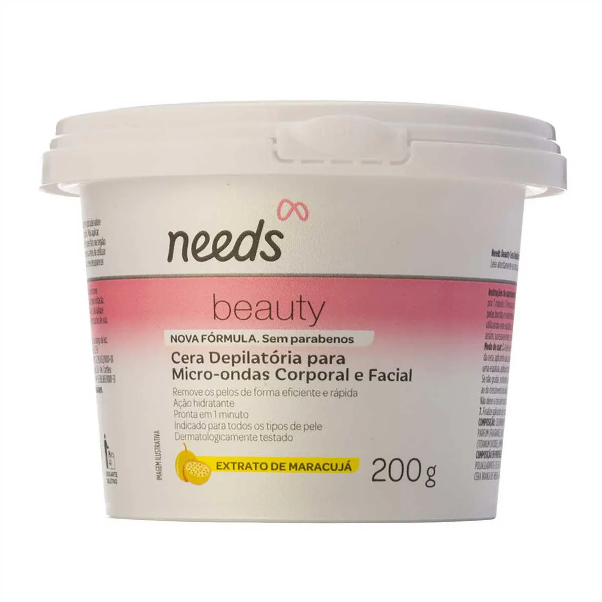 Cera Depilatória de Microondas Needs Beauty 200g