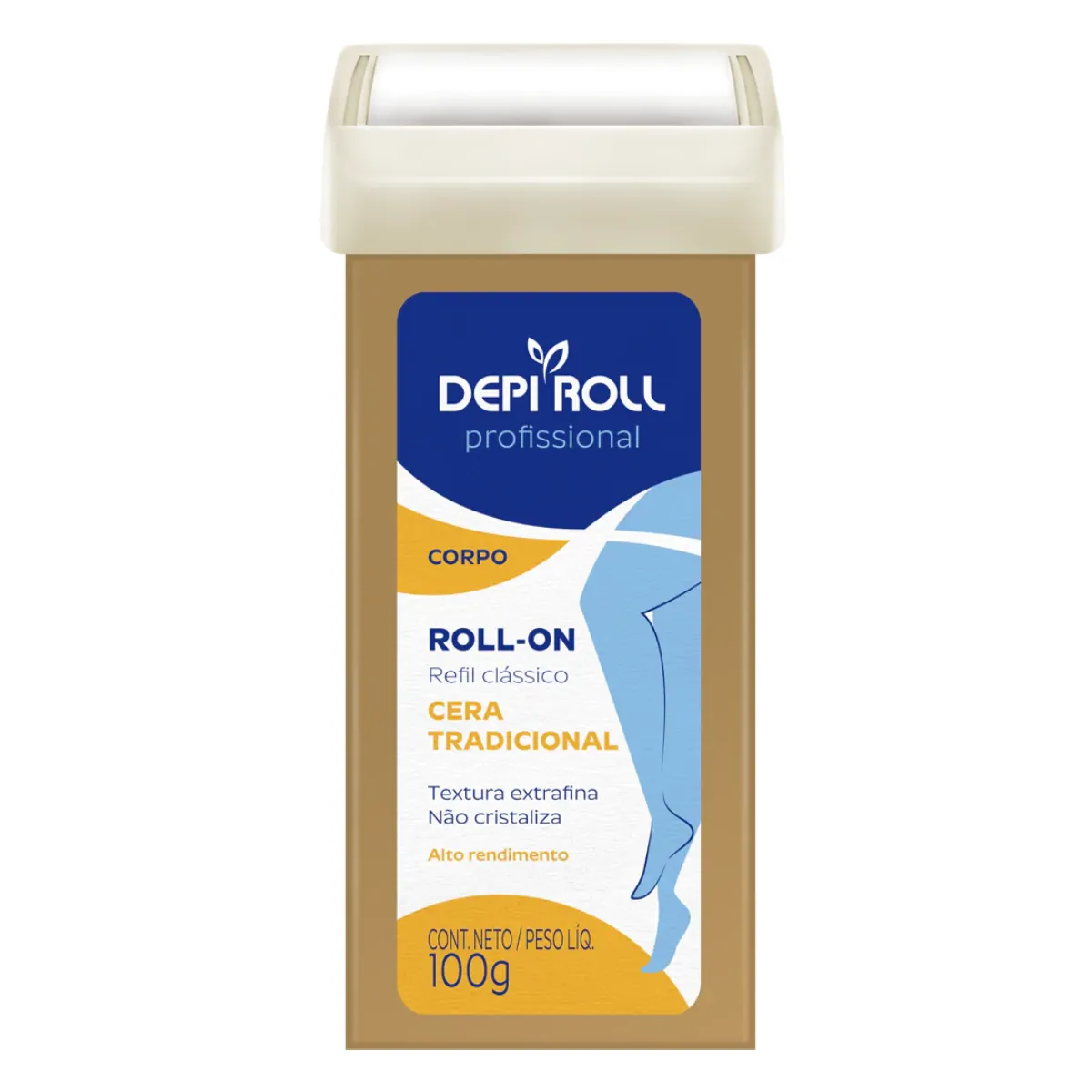 Cera Depilatória Roll-on Refil Depi Roll