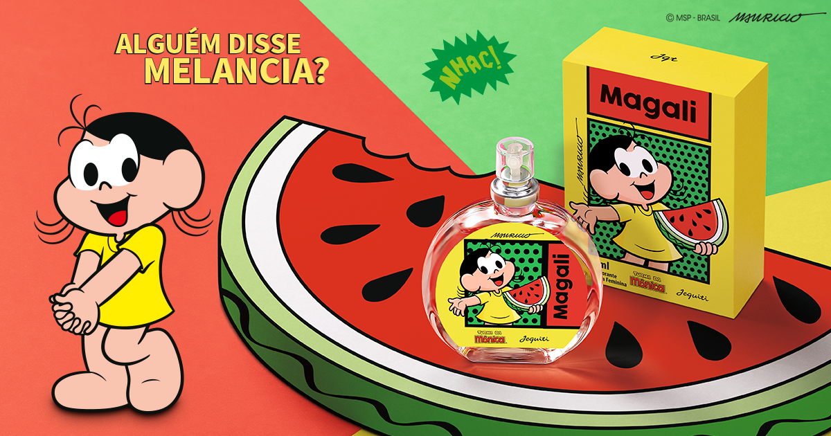 Colônia Magali - Turma da Mônica Jequiti