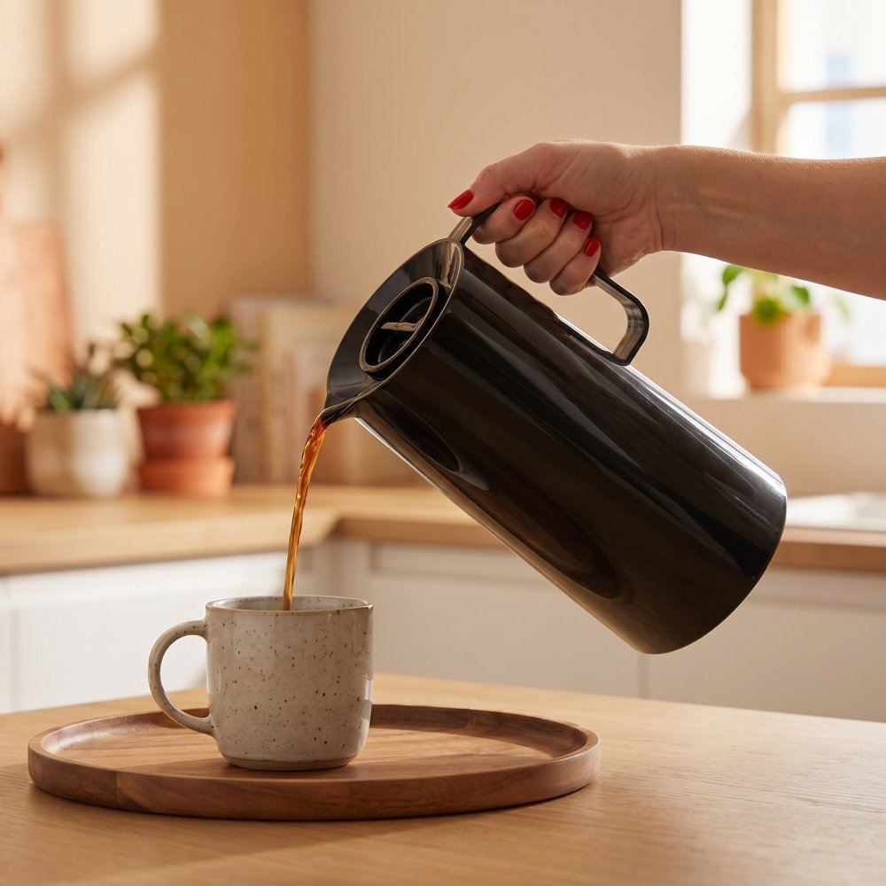 Garrafa para Café (com rolha/bomba)