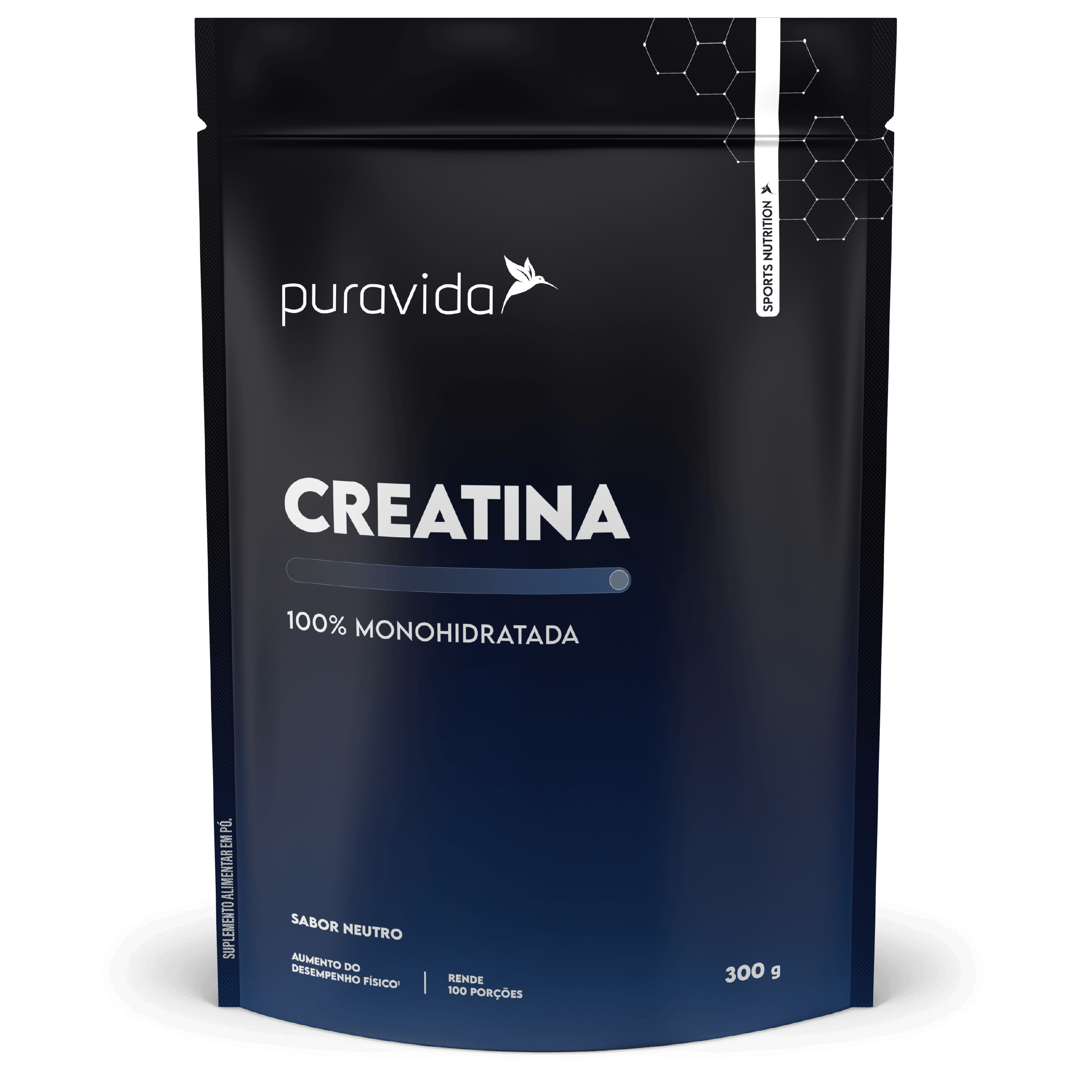 Creatina Monohidratada Puravida 300g