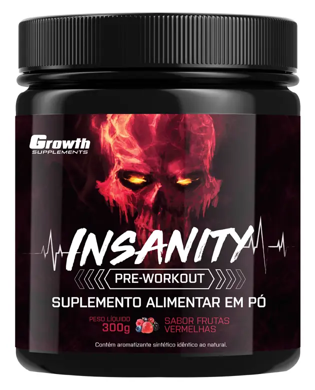 Growth Insanity Pré-Treino 300g