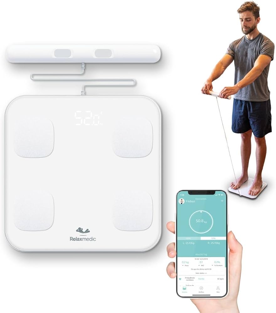 Balança de Bioimpedância com App