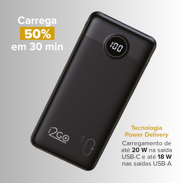 Power Bank 10.000mAh Power Delivery