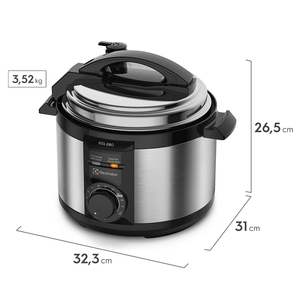 Electrolux Panela de Pressão Inox 3L
