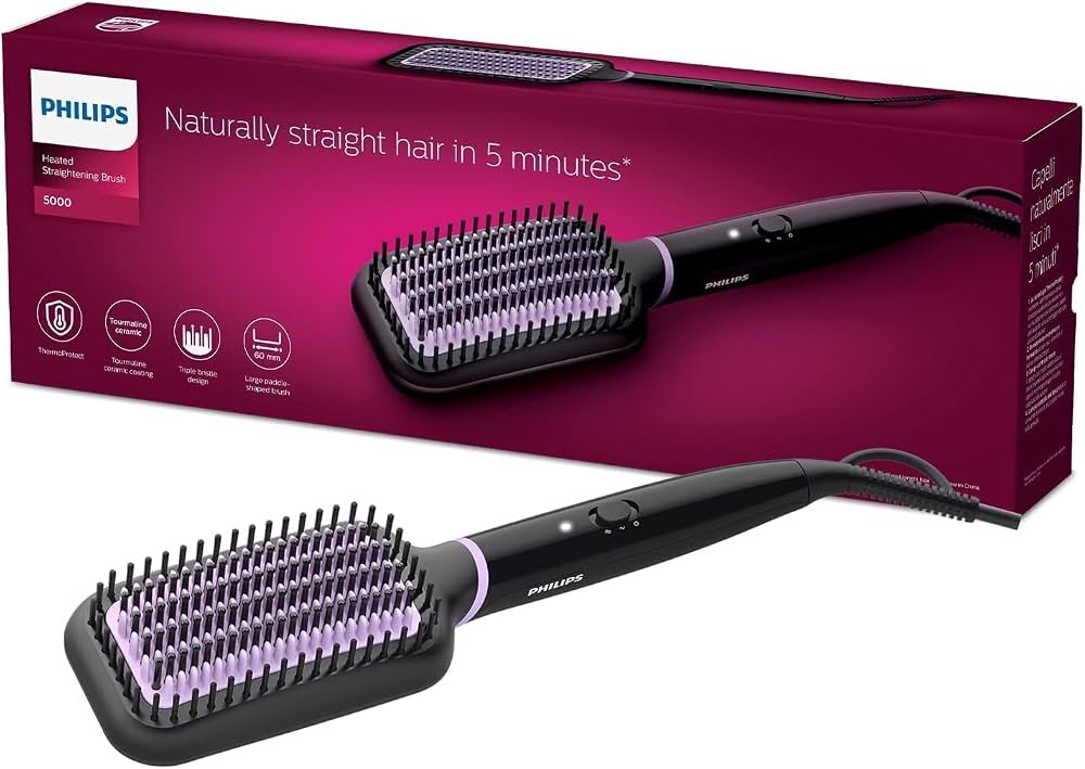 Escova Alisadora Philips StyleCare BHH880