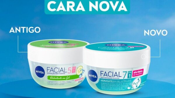 Hidratante facial gel ou creme