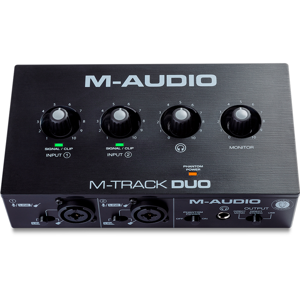 Interface de Áudio M-Audio M-Track Duo