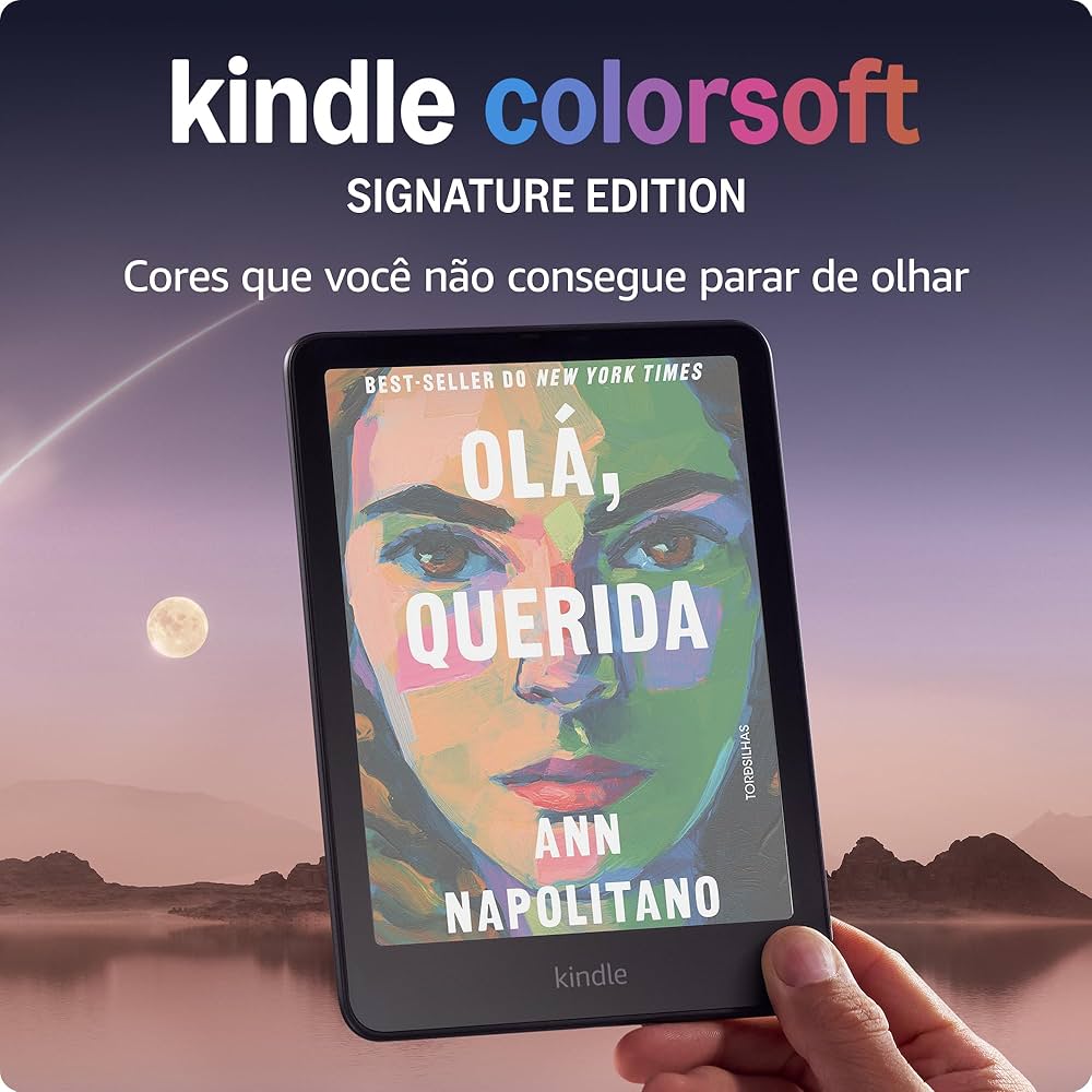 Kindle Colorsoft (tela colorida)