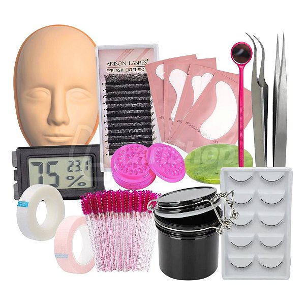 Kit de Extensão de Cílios para Iniciantes LariShop