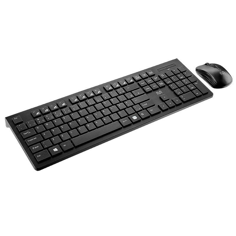 Kit sem fio Multilaser (teclado + mouse)
