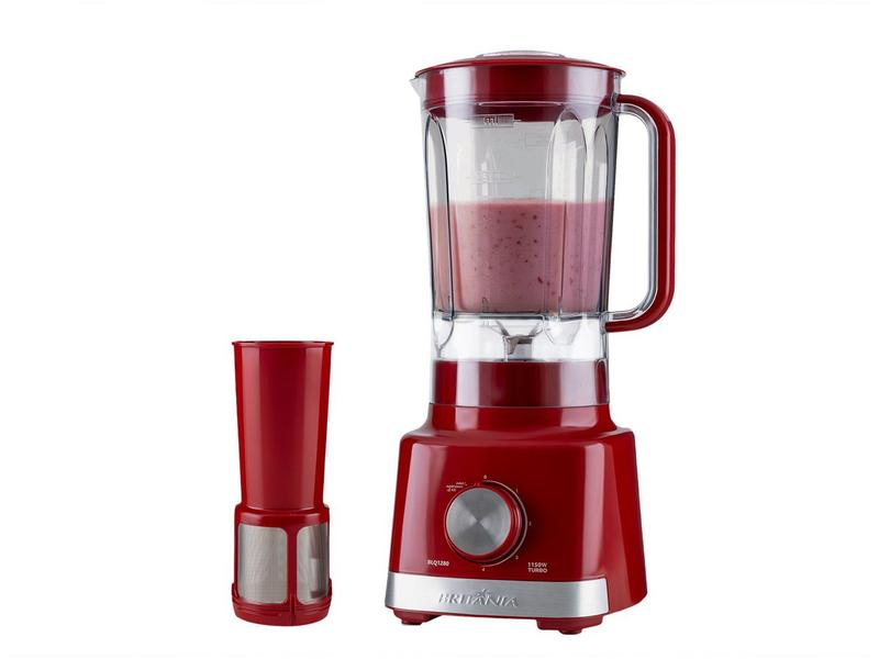 Liquidificador Britânia Turbo com Filtro
