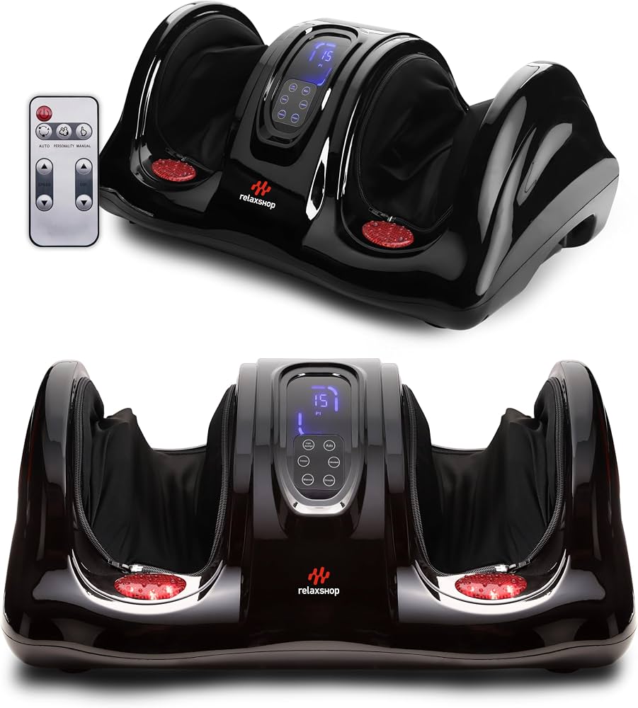 Massageador de Pés e Pernas Elétrico Shiatsu