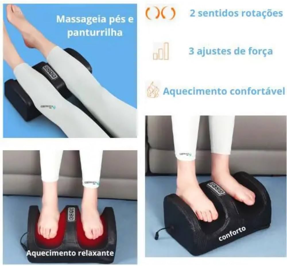 Massageador de Pés Shiatsu Shiafoot Supermedy