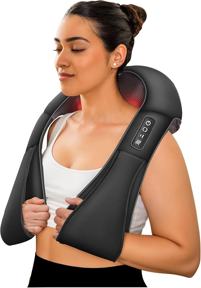 Massageador Shiatsu de Pescoço e Ombros com Calor
