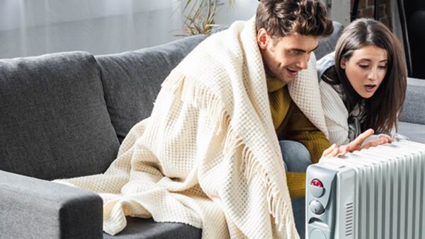 Aquecedor de ambiente elétrico para o inverno