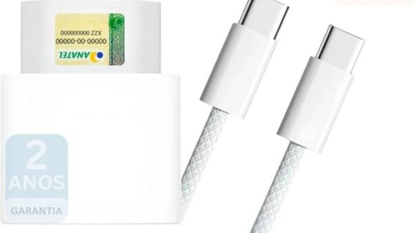 Carregador rápido USB-C