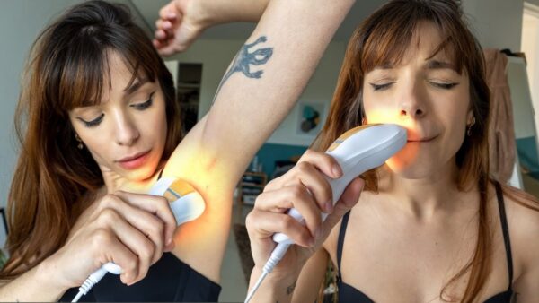 Depilador a laser caseiro IPL de luz pulsada