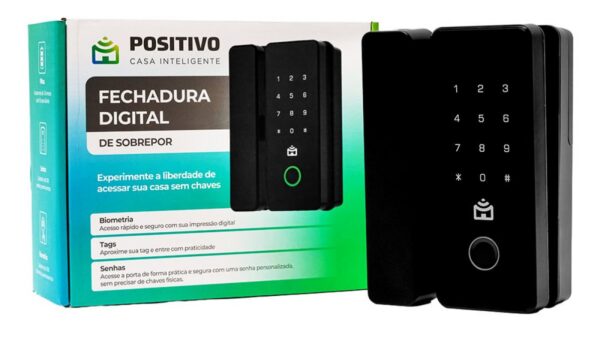 Fechadura digital com biometria
