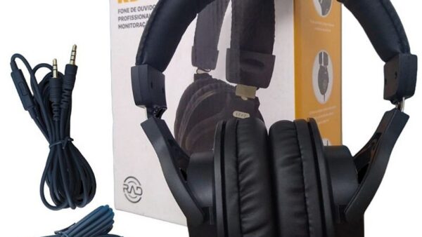 Fone de ouvido para estúdio e monitoração