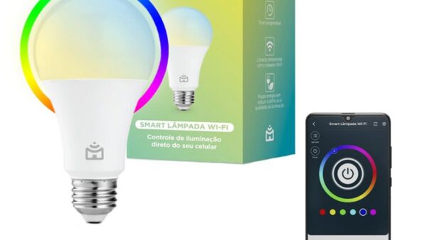 Lâmpada inteligente RGB Wi-Fi