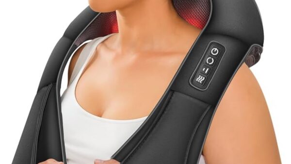 Massageador shiatsu de pescoço e ombros em U