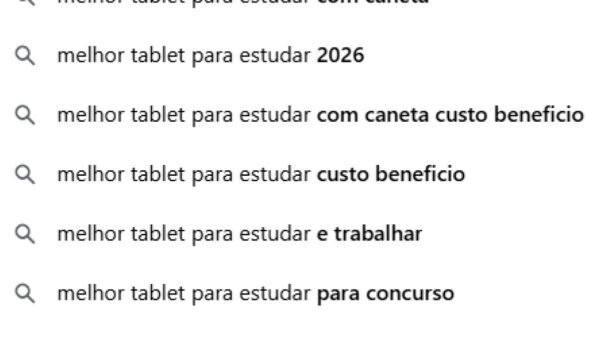 Melhor tablet para estudar 2026