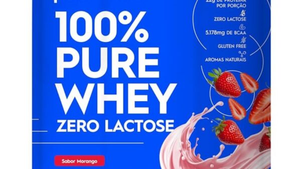 Whey isolado zero lactose