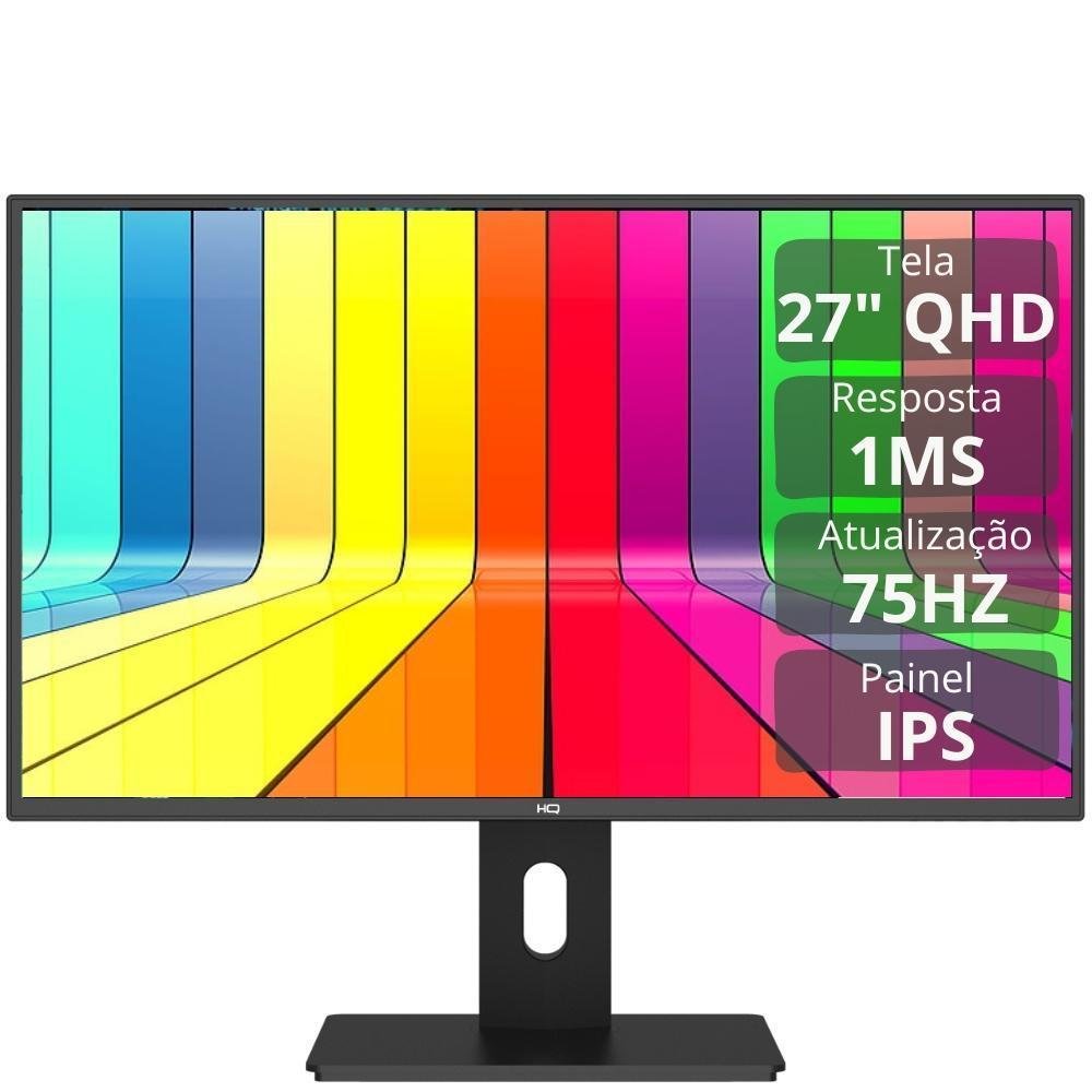 Monitor 27" QHD IPS