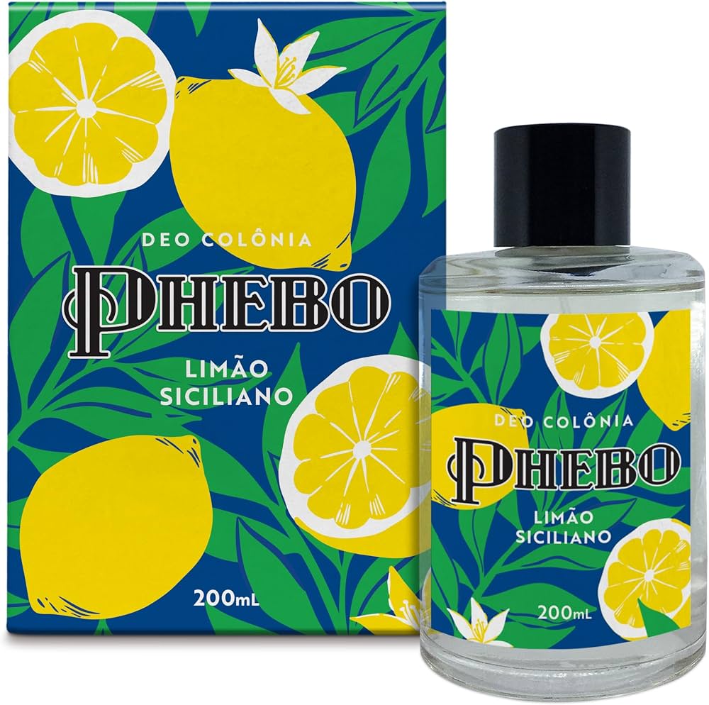 Phebo Deo Colônia Limão Siciliano 200ml
