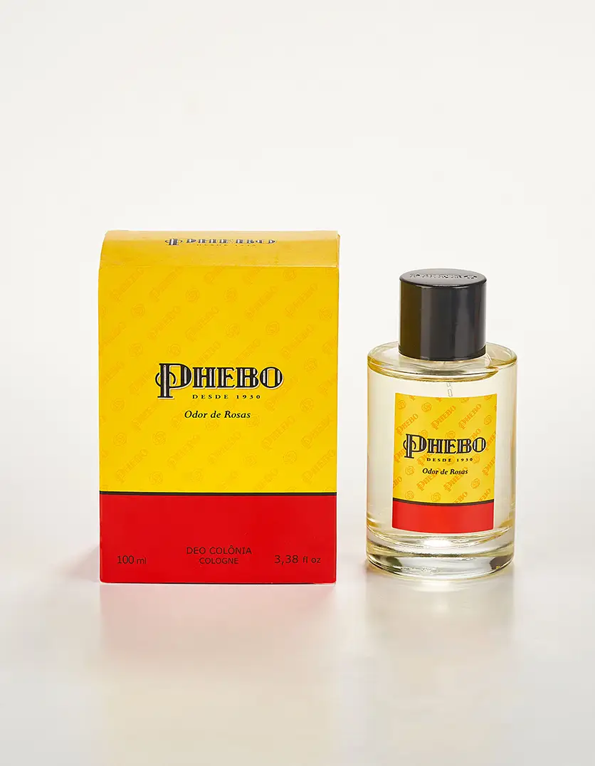 Phebo Deo Colônia Odor de Rosas 100ml