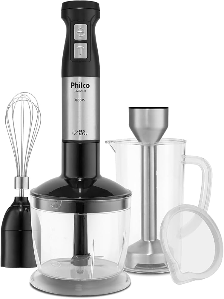 Philco Mixer 3 em 1 Inox 800W
