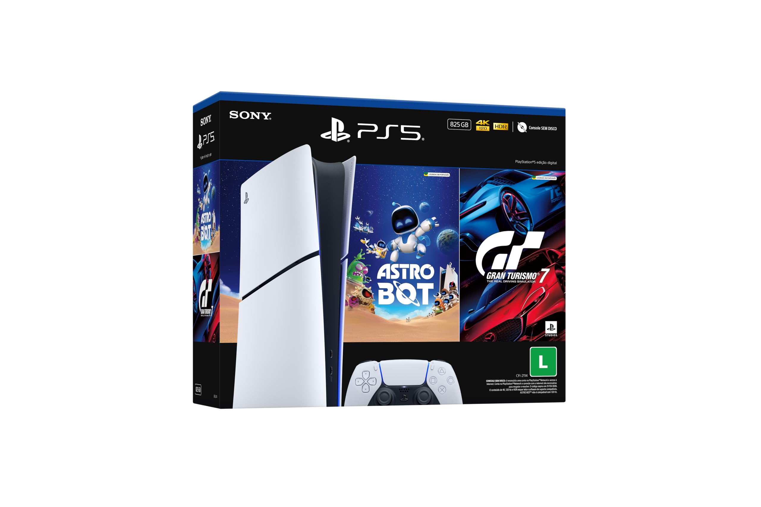 PlayStation 5 Slim Edição Digital