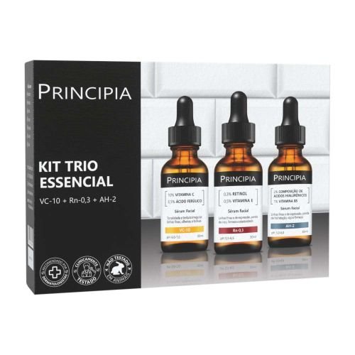 Principia Kit Trio (Vit C + Retinol + Hialurônico)