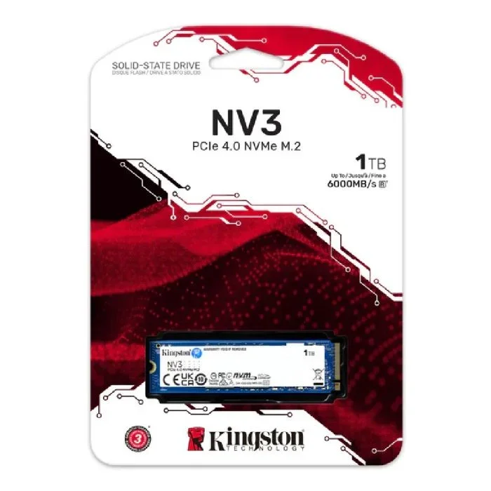 SSD Kingston NV3 1TB NVMe Gen4