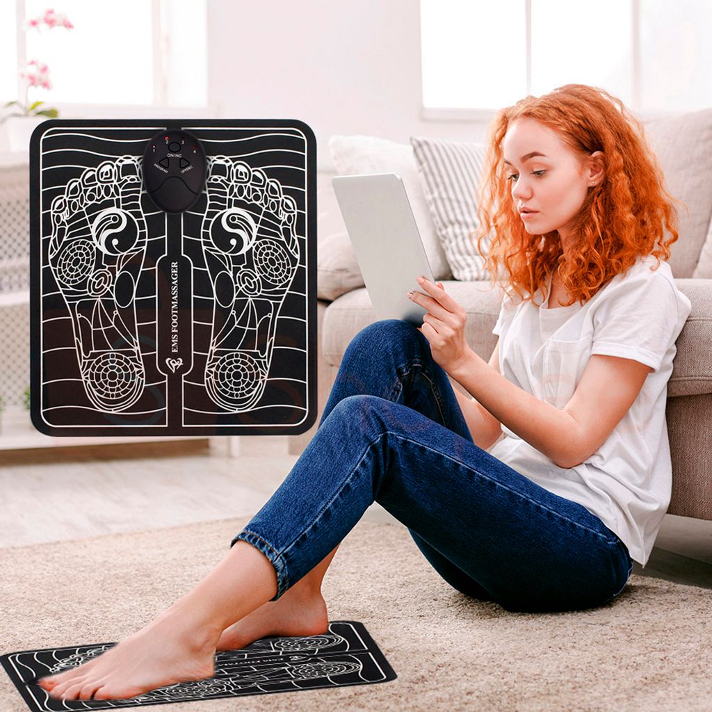 Tapete Massageador de Pés EMS