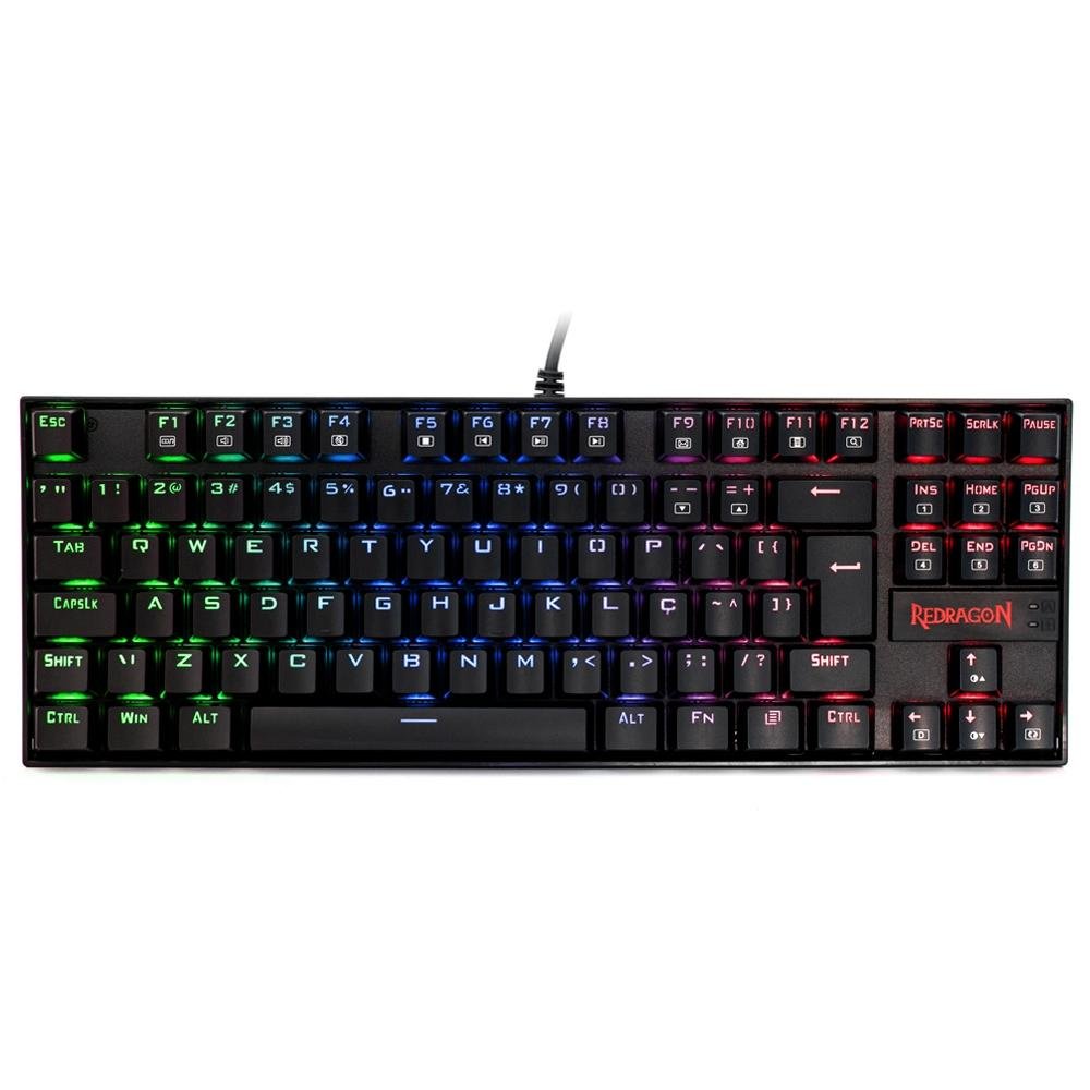 Teclado Gamer Mecânico Redragon Kumara