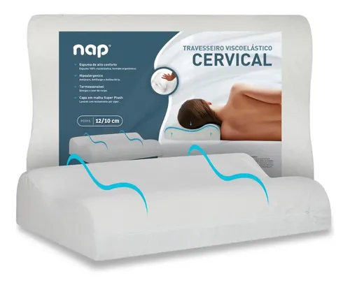 Travesseiro Nap Comfort Cervical