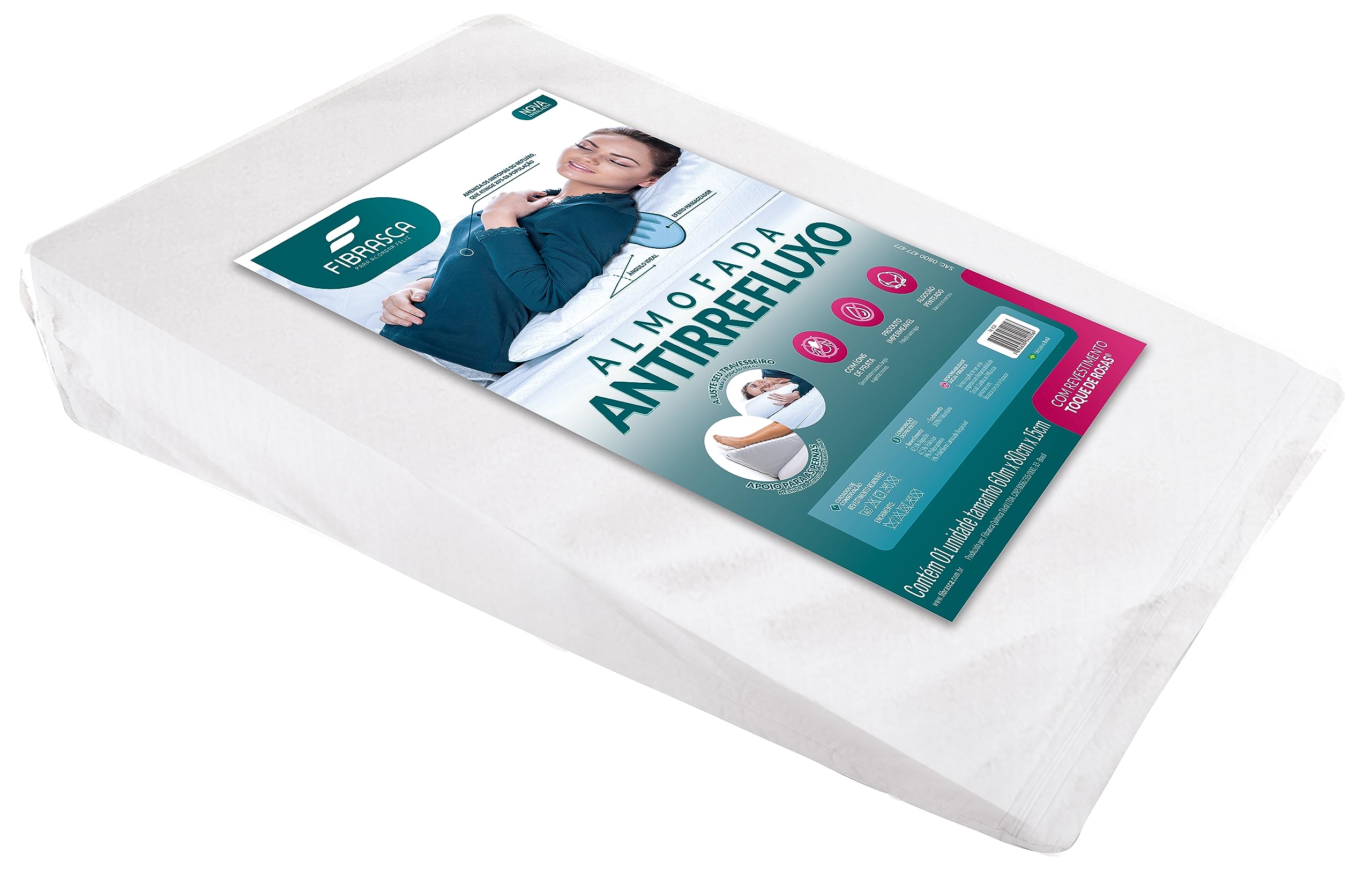 Fibrasca Travesseiro Antirrefluxo Adulto